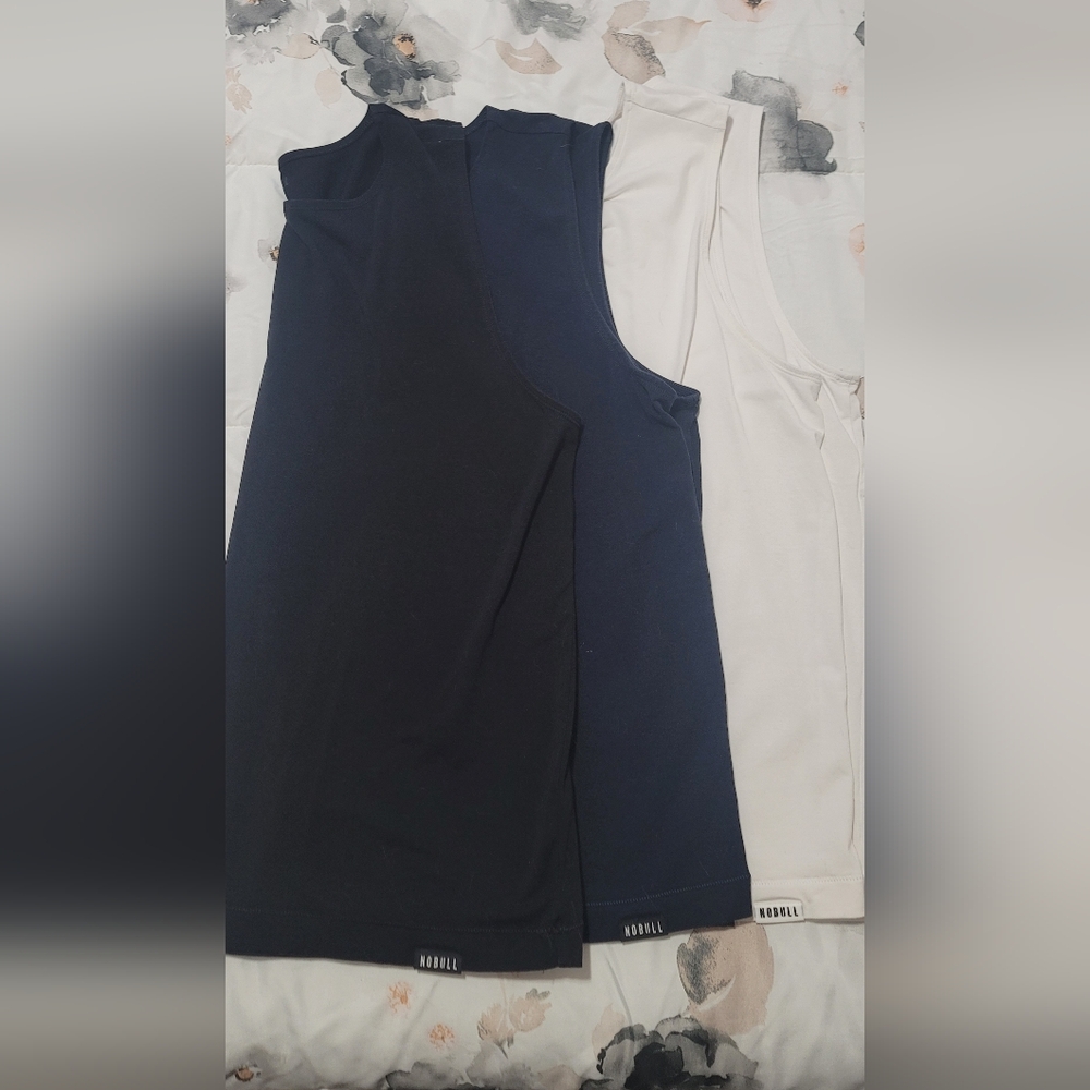 3x NoBull Womens Boxy Tanks